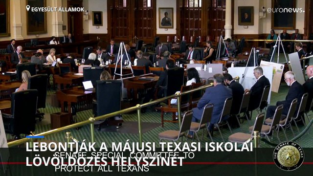 Lebontják a májusi texasi iskolai lövöldözés helyszínét