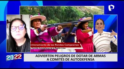 Esparch sobre norma que autoriza uso de armas en comités de autodefensa:  "Es innecesaria"