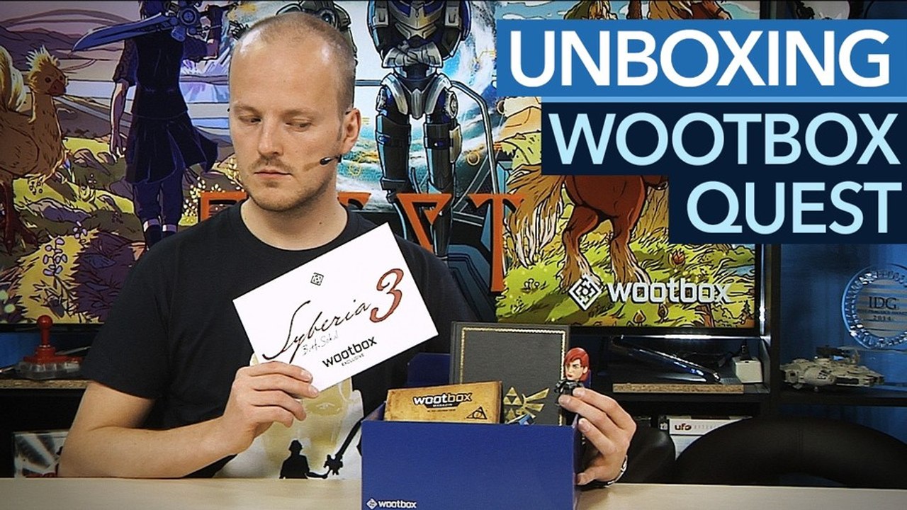 GameStar Wootbox - Unboxing der neuen Box zum Thema »Quest«