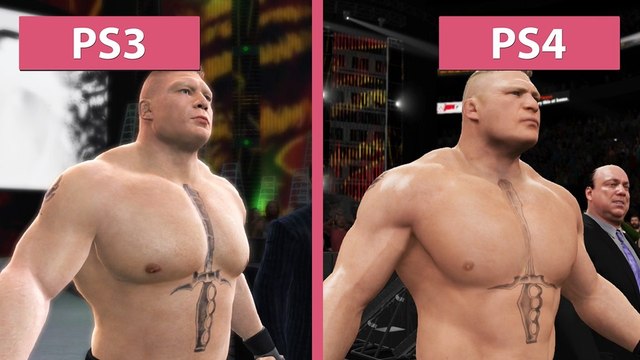 WWE 2K17 - PS3 gegen PS4 im Grafik-Vergleich