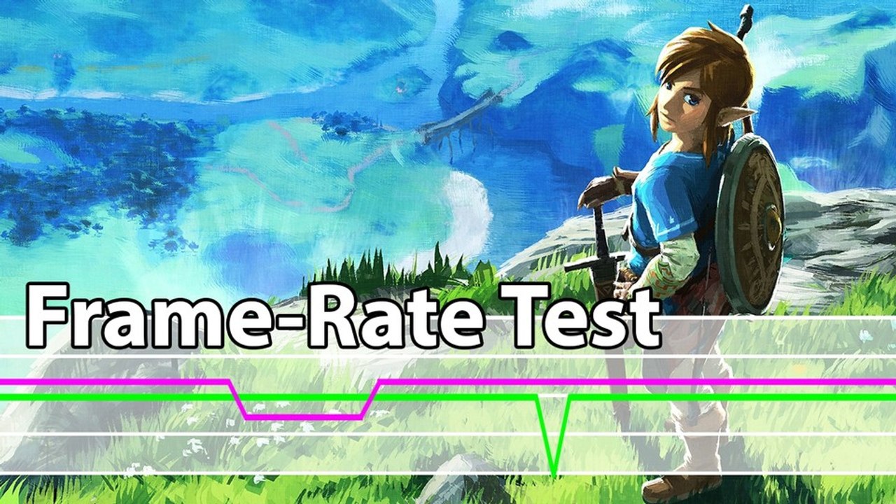 Zelda: breath of the wild - patch 1.2.0: wii u gegen switch im frame-rate-test