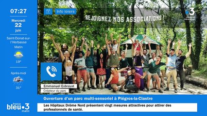 22/06/2022 - Le 6/9 de France Bleu Drôme Ardèche en vidéo
