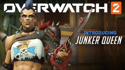 Así es Junker Queen: la nueva tanque de Overwatch 2 se presenta en este tráiler gameplay