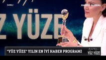 Uluslararası İstanbul Ödülleri’nden Buket Aydın ile Yüz Yüze’ye “Yılın En İyi Haber Programı” ödülü!