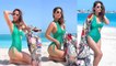 Hina Khan छा गई Green Cut Monokini में; Look हुआ Viral | FilmiBeat *TV