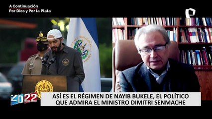Así es el régimen de Nayib Bukele, el político que admira el ministro Dimitri Senmache