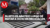 Michoacán: sujeto sale de cacería y asesina a 8
