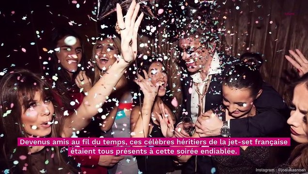 Yannick Noah - son fils Joalukas star de la jeunesse dorée : il célèbre son anniversaire avec des enfants de