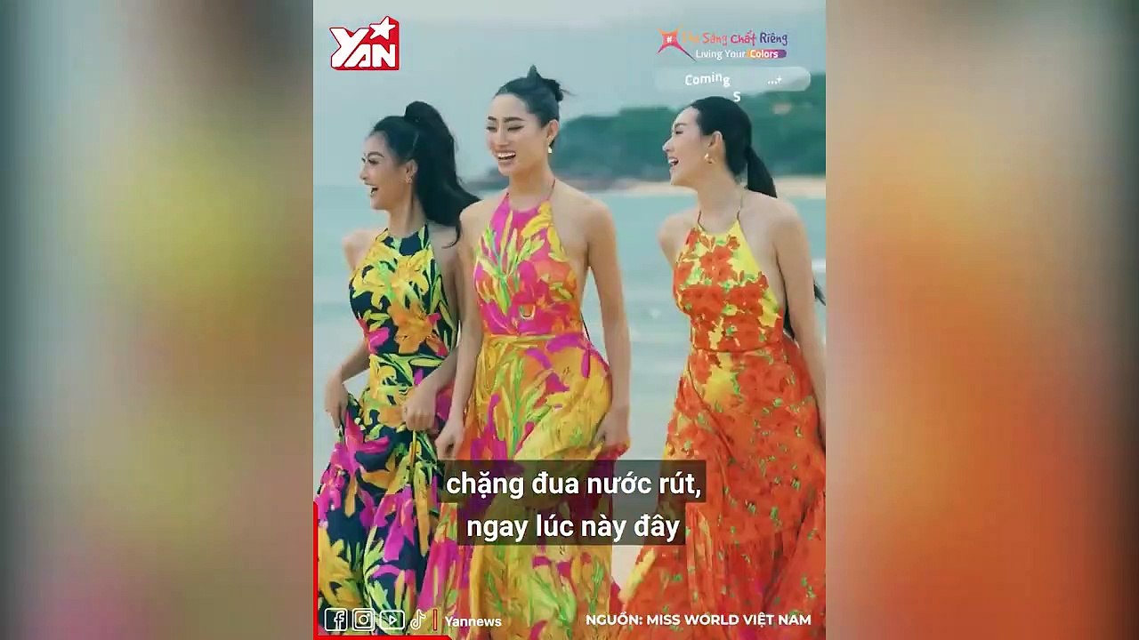 MINH TÚ training catwalk cho NAM EM: Hứa hẹn bùng nổ ở sân khấu Miss World Việt Nam