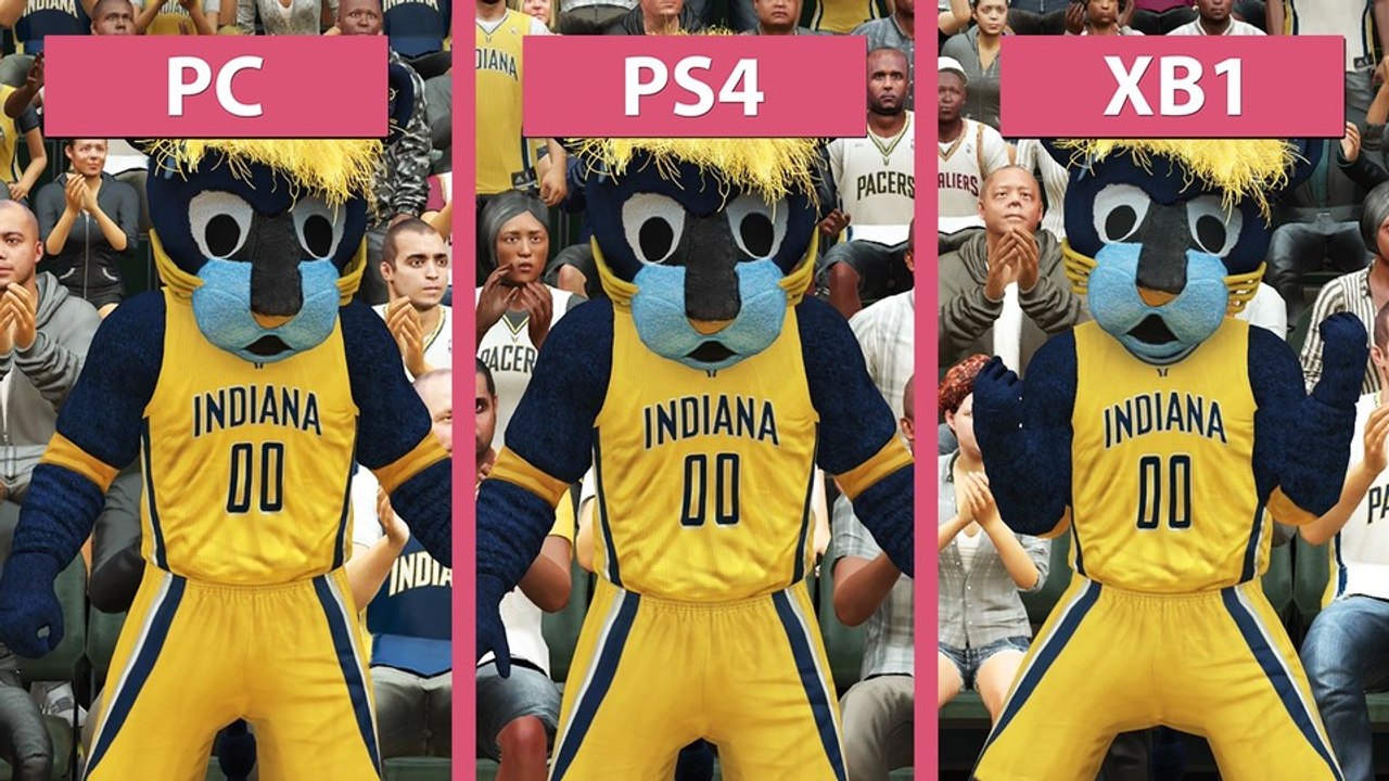 Nba 2k17 - pc gegen ps4 und xbox one im grafik-vergleich