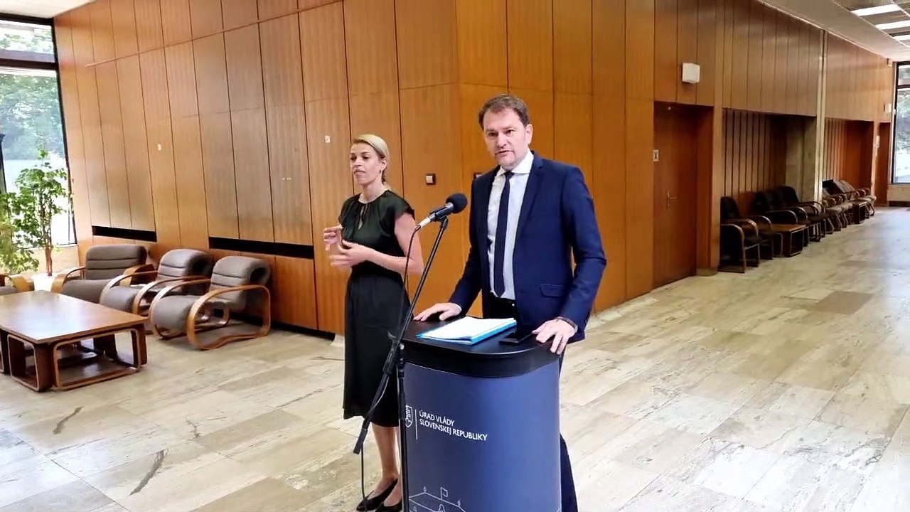 ZÁZNAM: Brífing ministra financií I. Matoviča