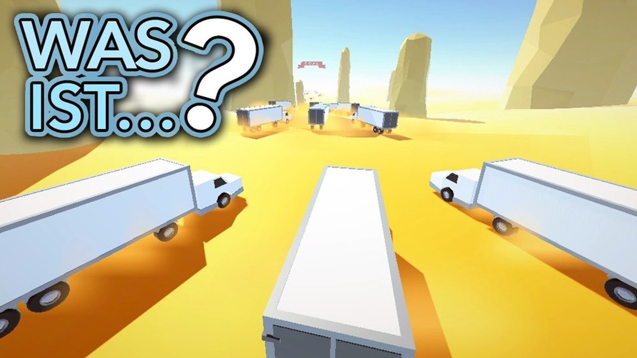 Was ist ... clustertruck? - video: gameplay aus dem irrwitzigen lkw-hüpfspiel