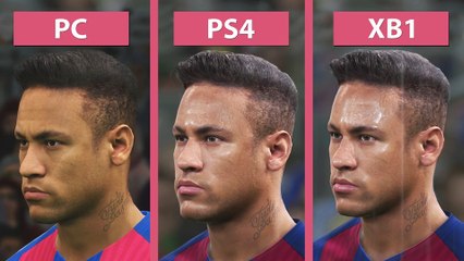 Pro Evolution Soccer 2017 - PC gegen PS4 und Xbox One im Grafik-Vergleich