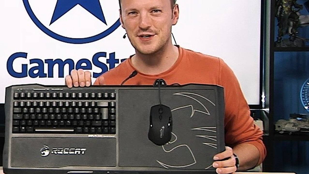 Roccat Sova - Video: Maus und Tastatur für die Couch