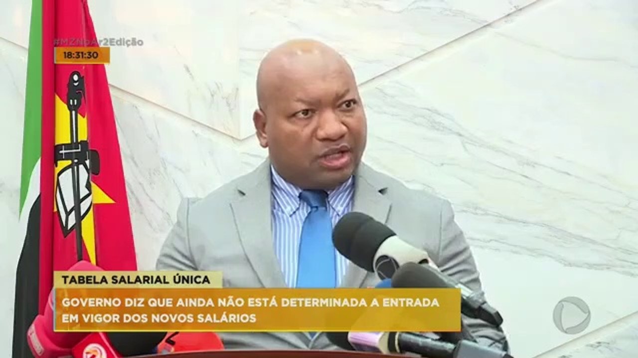 Assista ao vídeo/Governo diz que não está determinada a entrada em vigor de novos salários