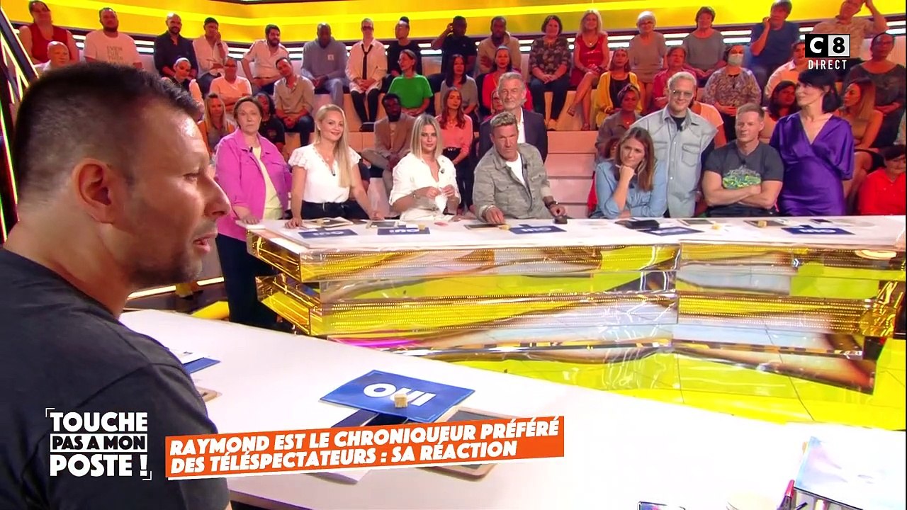 Elu meilleur chroniqueur de "TPMP", Raymond fond en larmes sur C8