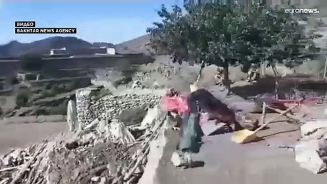 Землетрясение в Афганистане