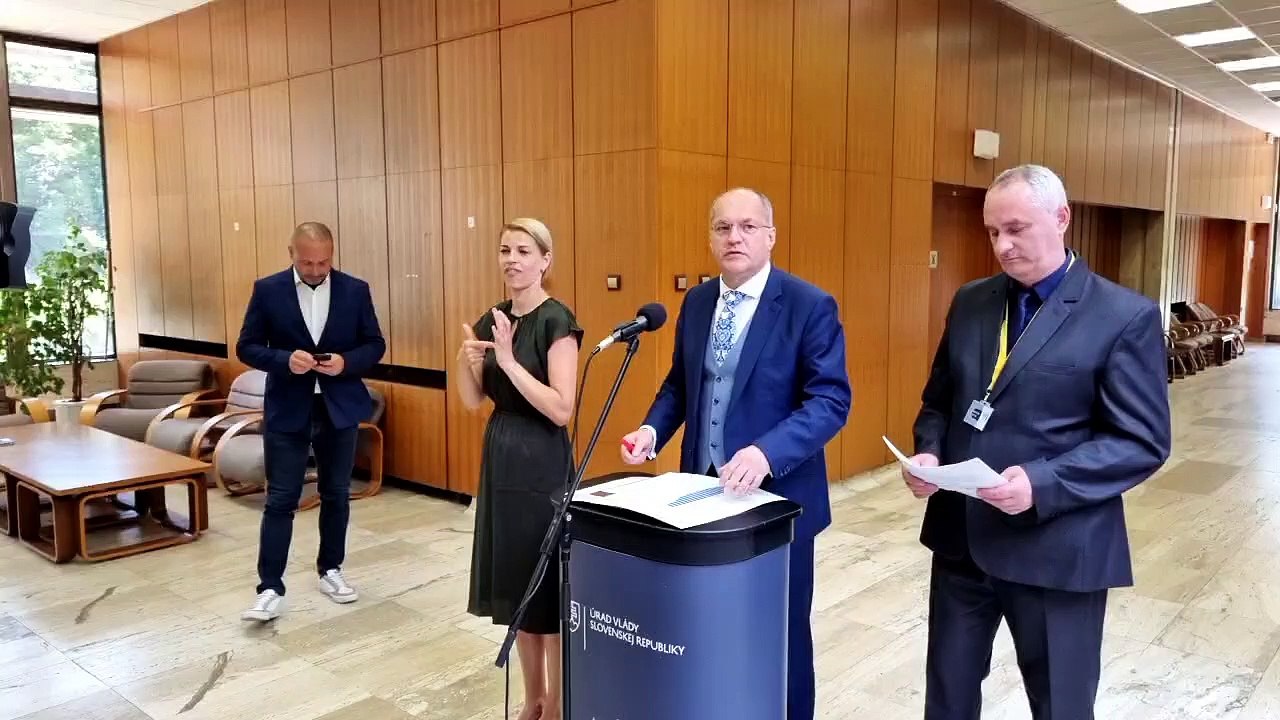 ZÁZNAM: Brífing štátneho tajomníka MIRRI D. Veliča