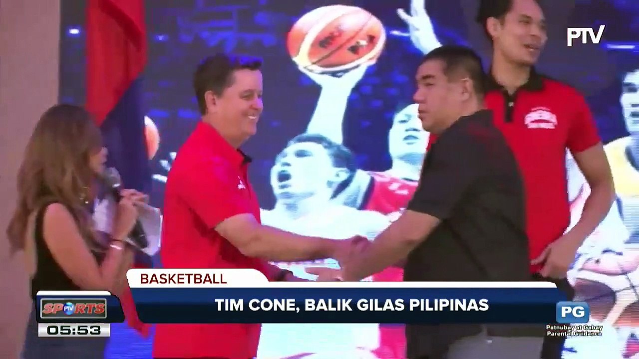 Tim Cone, balik Gilas Pilipinas