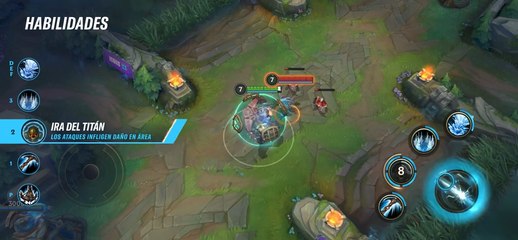 Jugabilidad de Nautilus en Wild Rift