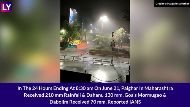 IMD Issues Orange Alert For Coastal Maharashtra & Goa, Warns Of Heavy Rainfall Till June 25