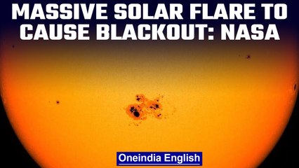 Download Video: NASA reports massive solar flare, can cause blackout over Japan & Russia | Oneindia News *space