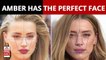 Amber Heard’s face most beautiful in the world. Find out how