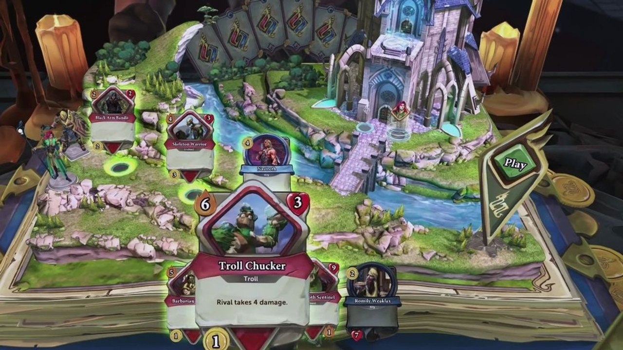 Chronicle: RuneScape Legends - Gameplay-Trailer zum ungewöhnlichen Quest-Sammelkartenspiel