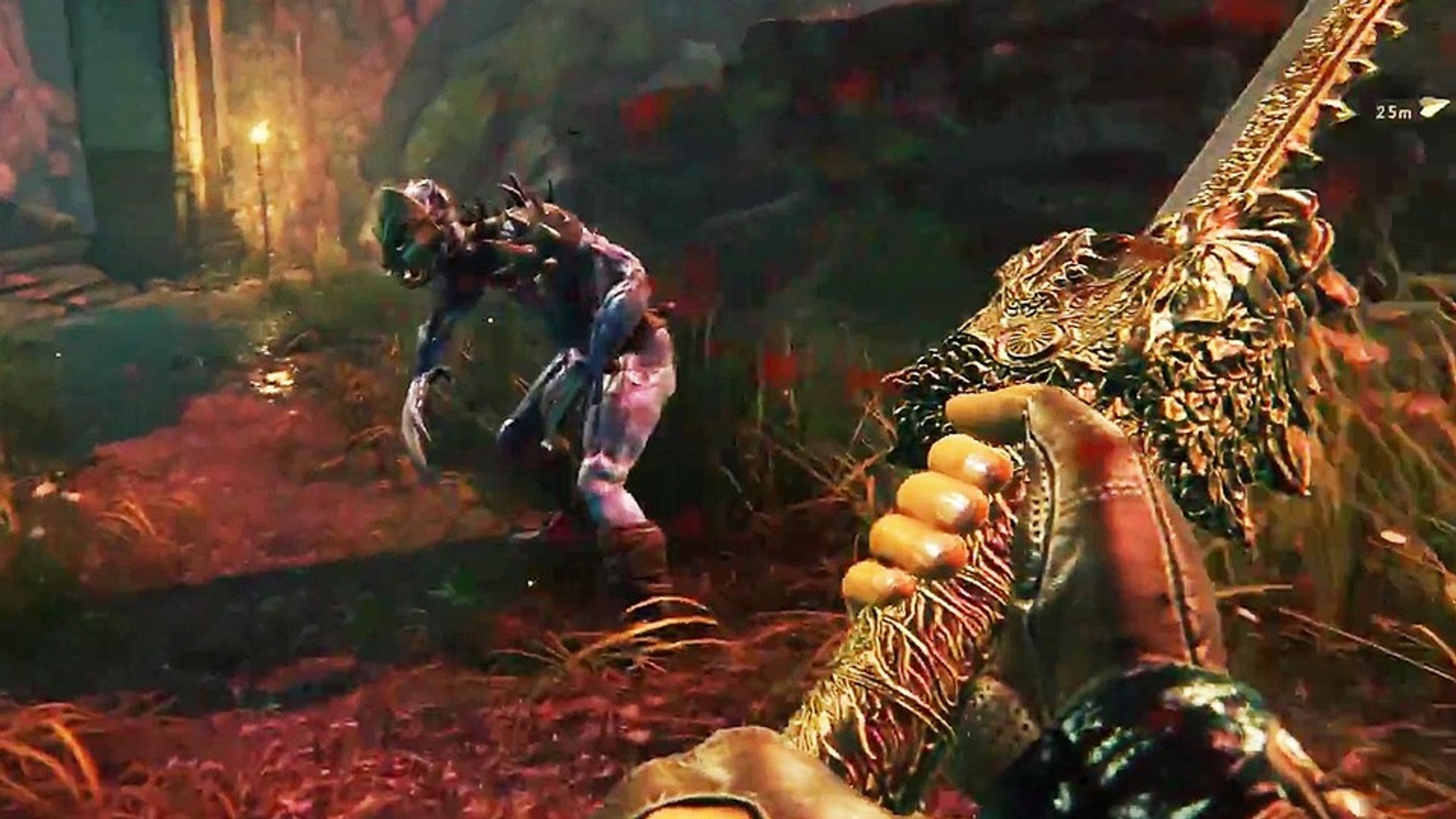⁣Shadow Warrior 2 - 12 Minuten Gameplay: Katana, Kettensäge & Körperteile