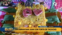 Tingo María: preparan novedosa torta de tacacho previo al Día de San Juan