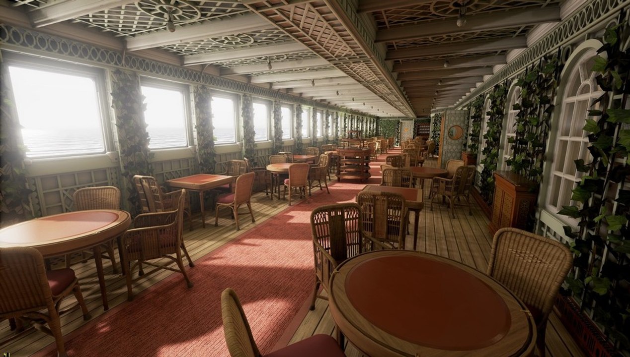 Titanic: honor and glory - spaziergang durch die titanic mit unreal engine 4