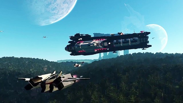 Dual Universe - Kickstarter-Trailer mit Gameplay: tausende Spieler, unendliche Weiten