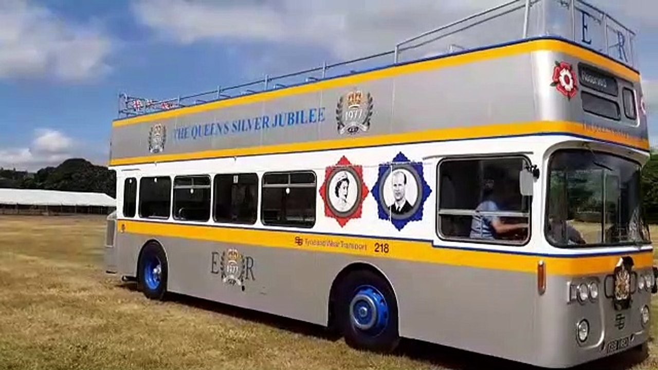 Open top bus from Muhammad Ali's 1977 visit to South Shields is restored