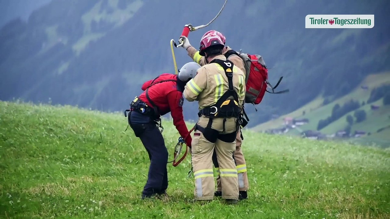 Gewitter zogen über Tirol: Brand im Zillertal