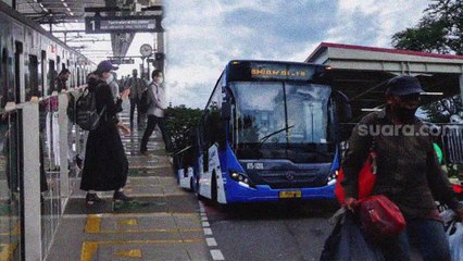 Mulai Hari Ini! TransJakarta, LRT, dan MRT di Jakarta Gratis