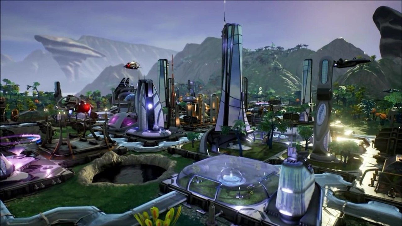Aven colony - ingame-trailer: städtebau auf fremder welten - mit sandwurm