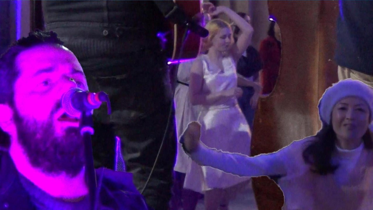 Vivid Sydney. Cope St Parade, VivSyd22 14, Central Station, 18 Jun 2022