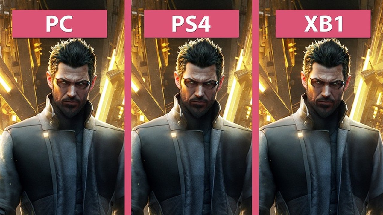 Deus Ex: Mankind Divided - PC gegen PS4 und Xbox One im Grafik-Vergleich