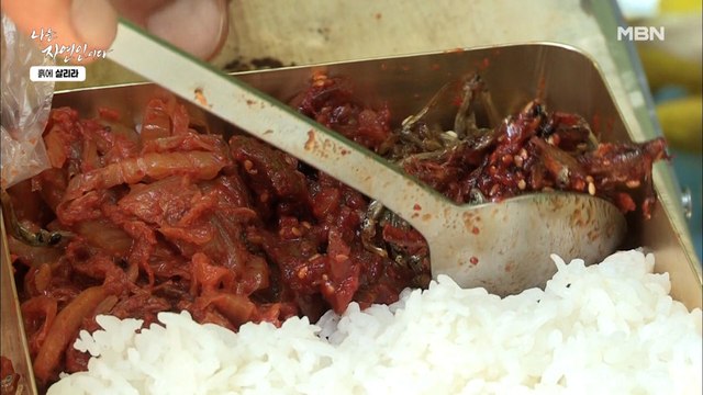 [자연 밥상] 엄마가 생각나는 맛! 간단하지만 구성은 알찬 자연인 표 추억의 도시락