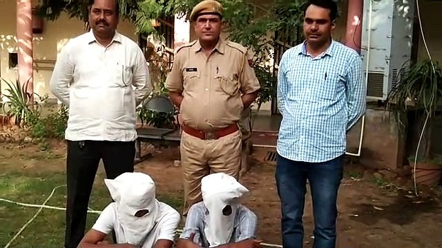 पुलिस से बचने के लिए बदली हेयर स्टाइल, लुटेरे मामा भांजे को पुलिस ने दबोचा
