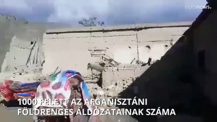 Legkevesebb 1000 ember halt meg az afganisztáni földrengésben