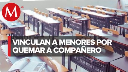 Vinculan a proceso a dos menores por quemar a compañero de escuela en Querétaro