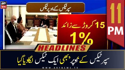 ARY News Headlines | 11 PM | 24th June 2022