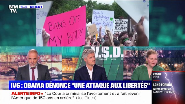 Droit à l'avortement révoqué aux États-Unis: Des femmes vont mourir , réagit Floriane Volt