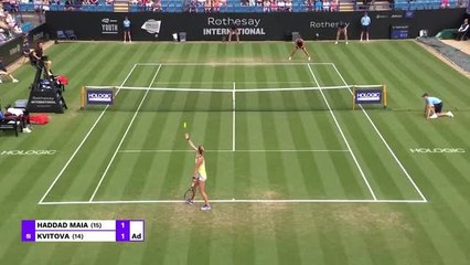 Eastbourne - Kvitova se défait de Haddad pour filer en finale