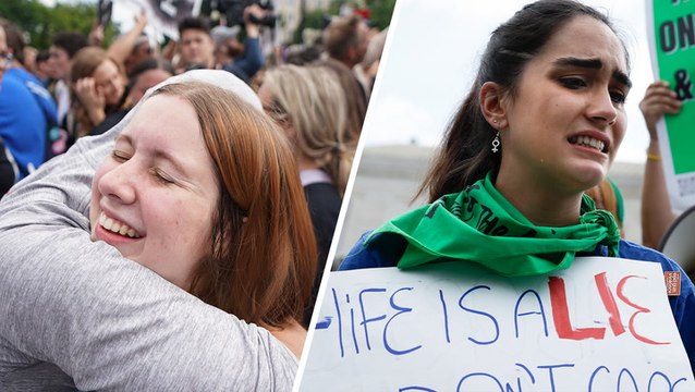 Protests and furor after Supreme Court overturns Roe v. Wade, ending federal abortion rights