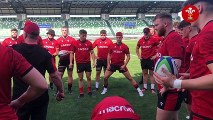 Captain's run: Wales U20 v Scotland U20