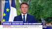 À l'Assemblée nationale, Emmanuel Macron veut "bâtir des compromis"