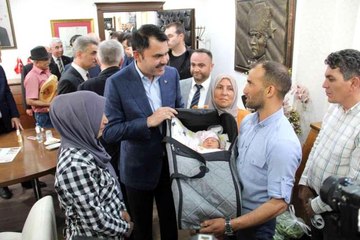 Bakan Kurum: "En güzel mutluluk, sizleri gülen yüzlerle görmektir"