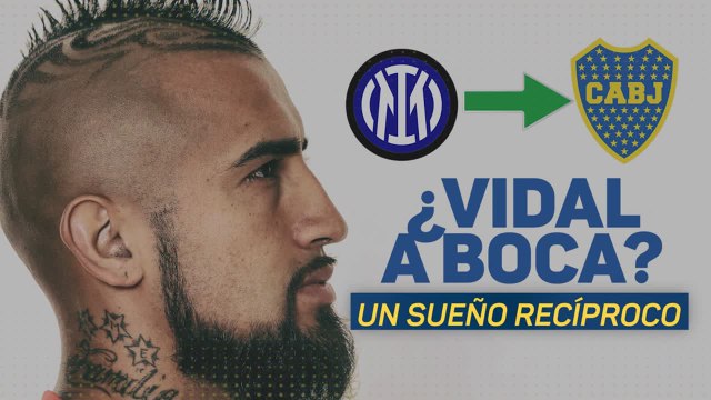 Arturo Vidal podría ir a Boca